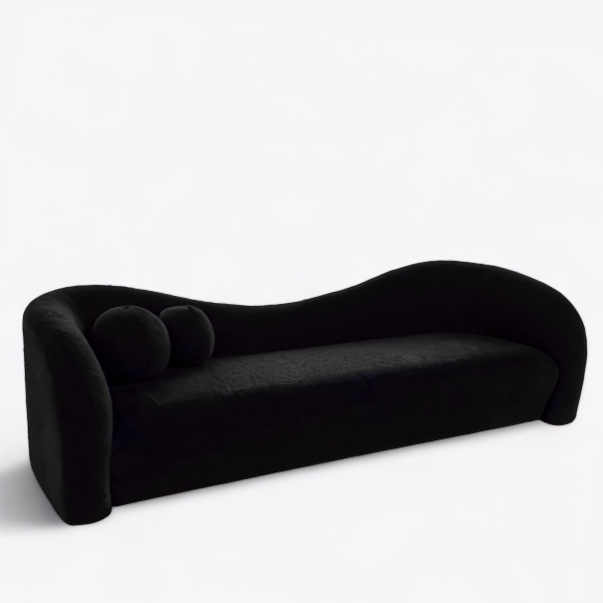 Aurora Black Sofa