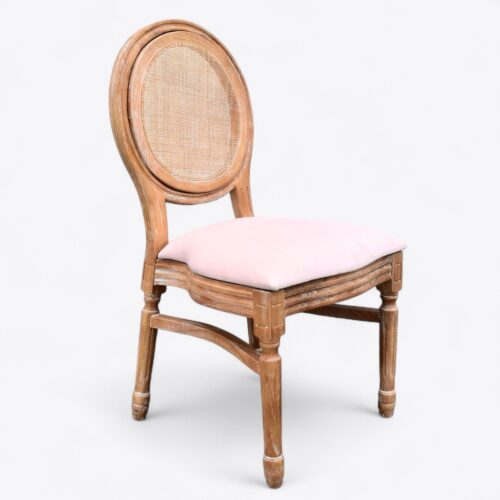 Louis Natural Rattan Pink