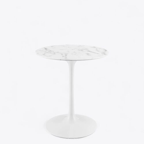 Camila White Coctail Table Marble