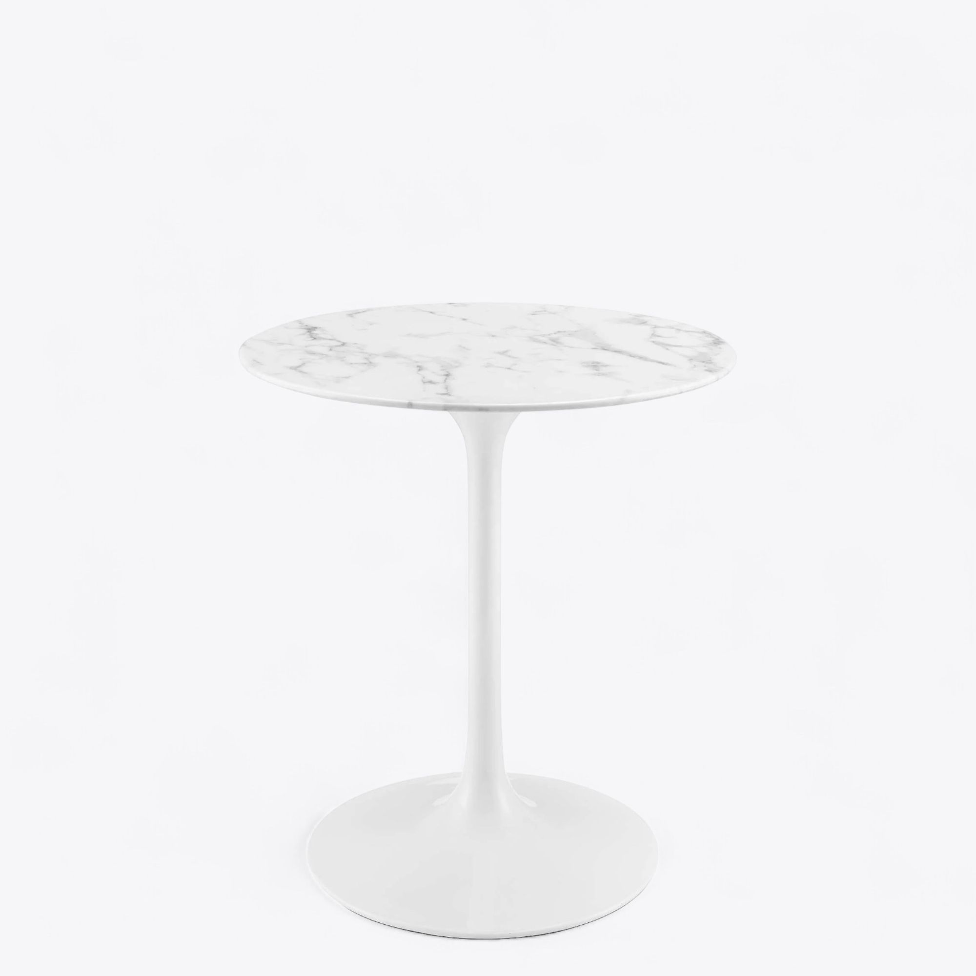 Camila White / White Marble Cocktail Table