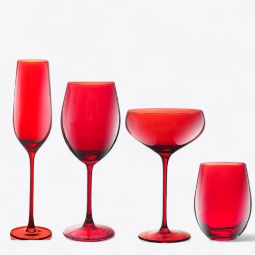 Colormax Red Glassware Collection