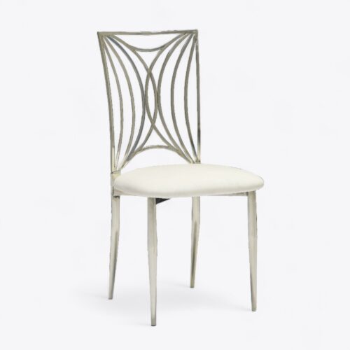 Oscar Silver Dining Chair