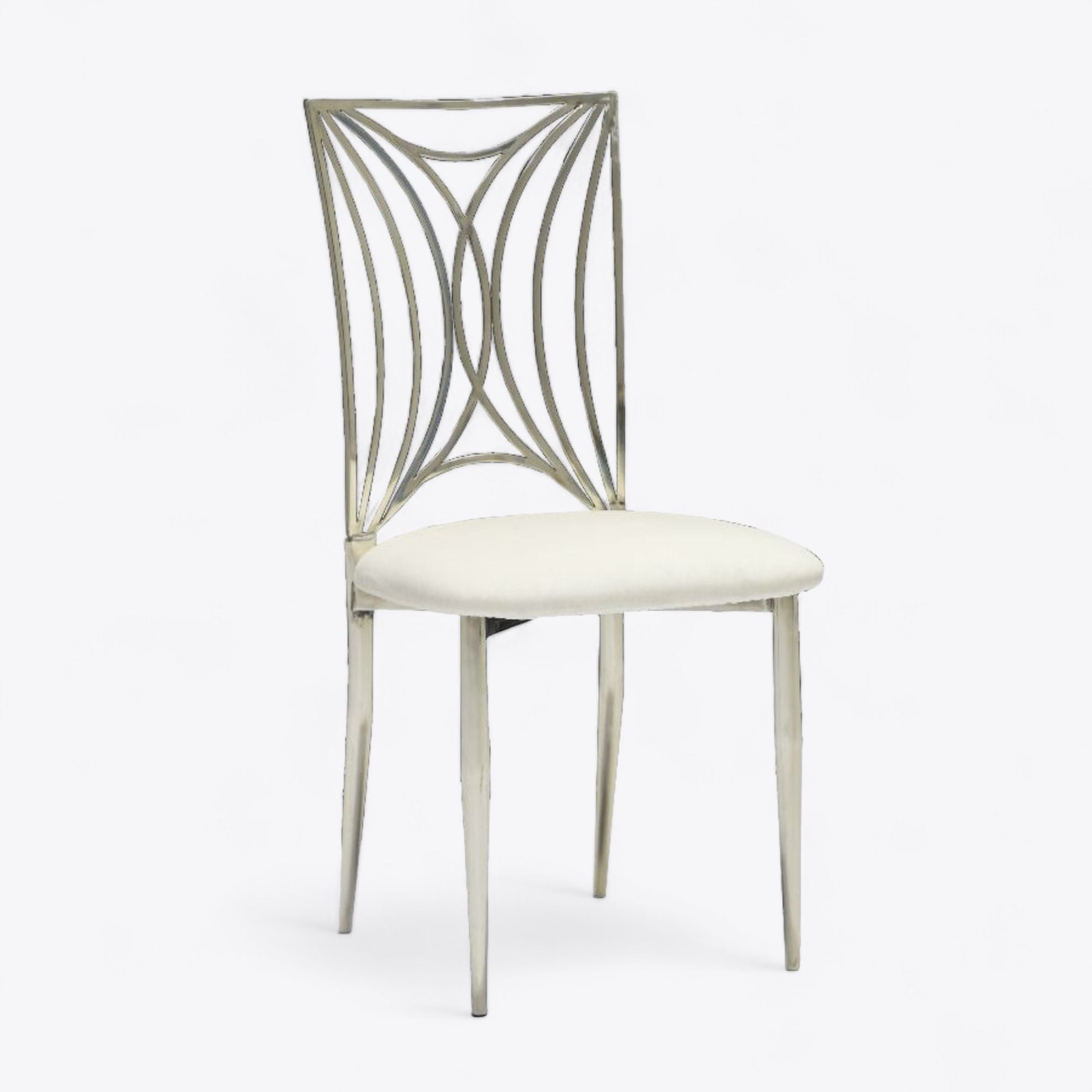 Oscar Silver Dining Chair