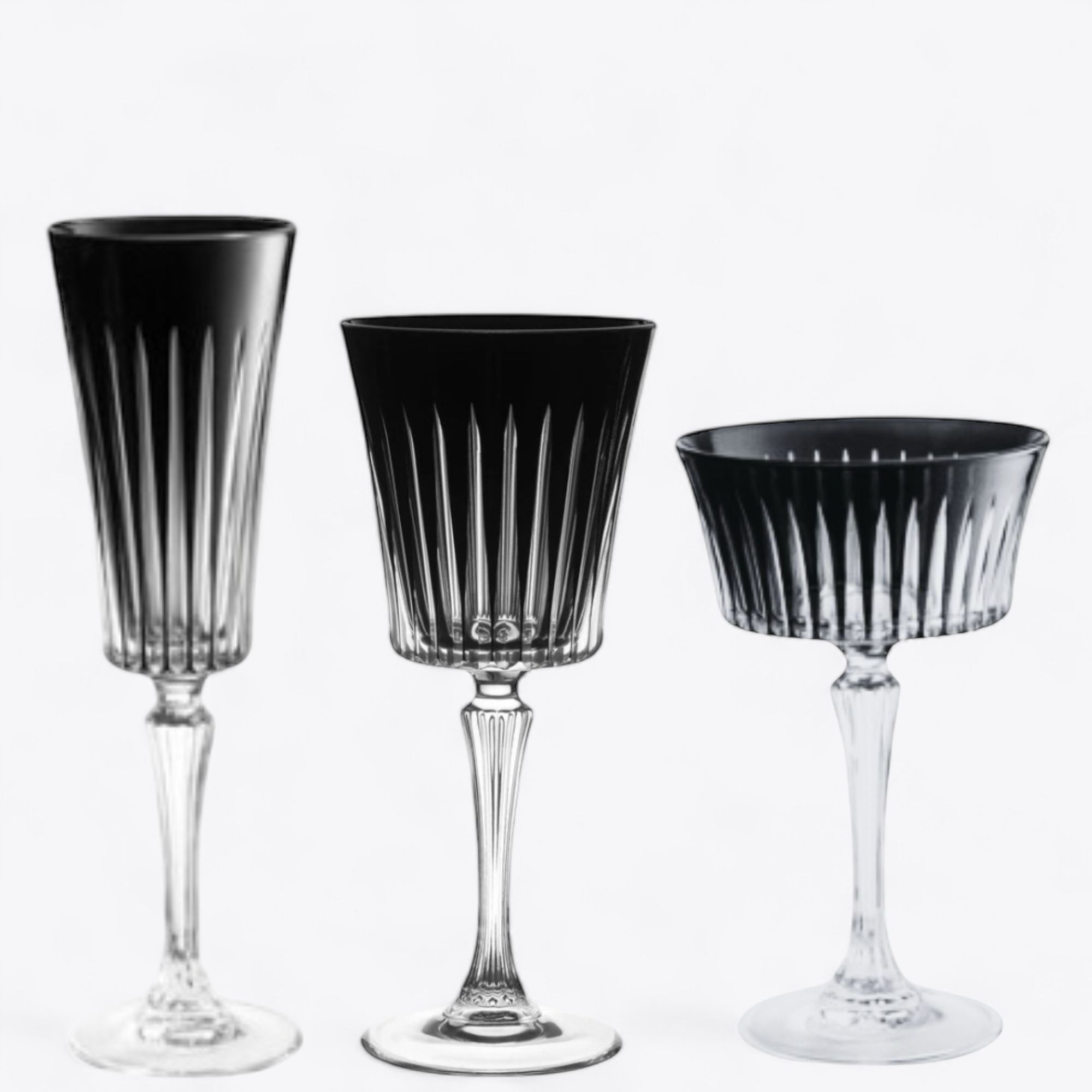 Baccarat Black Glassware Collection