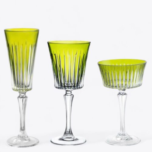 Baccarat Green Glassware Collection