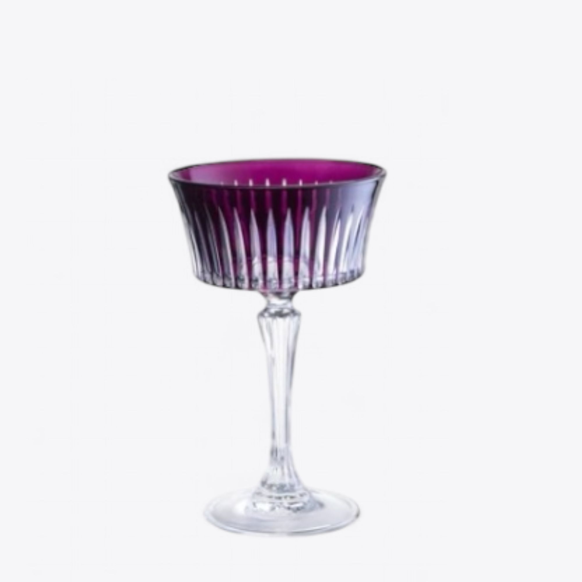 Baccarat Purple Coupe 8.7 oz