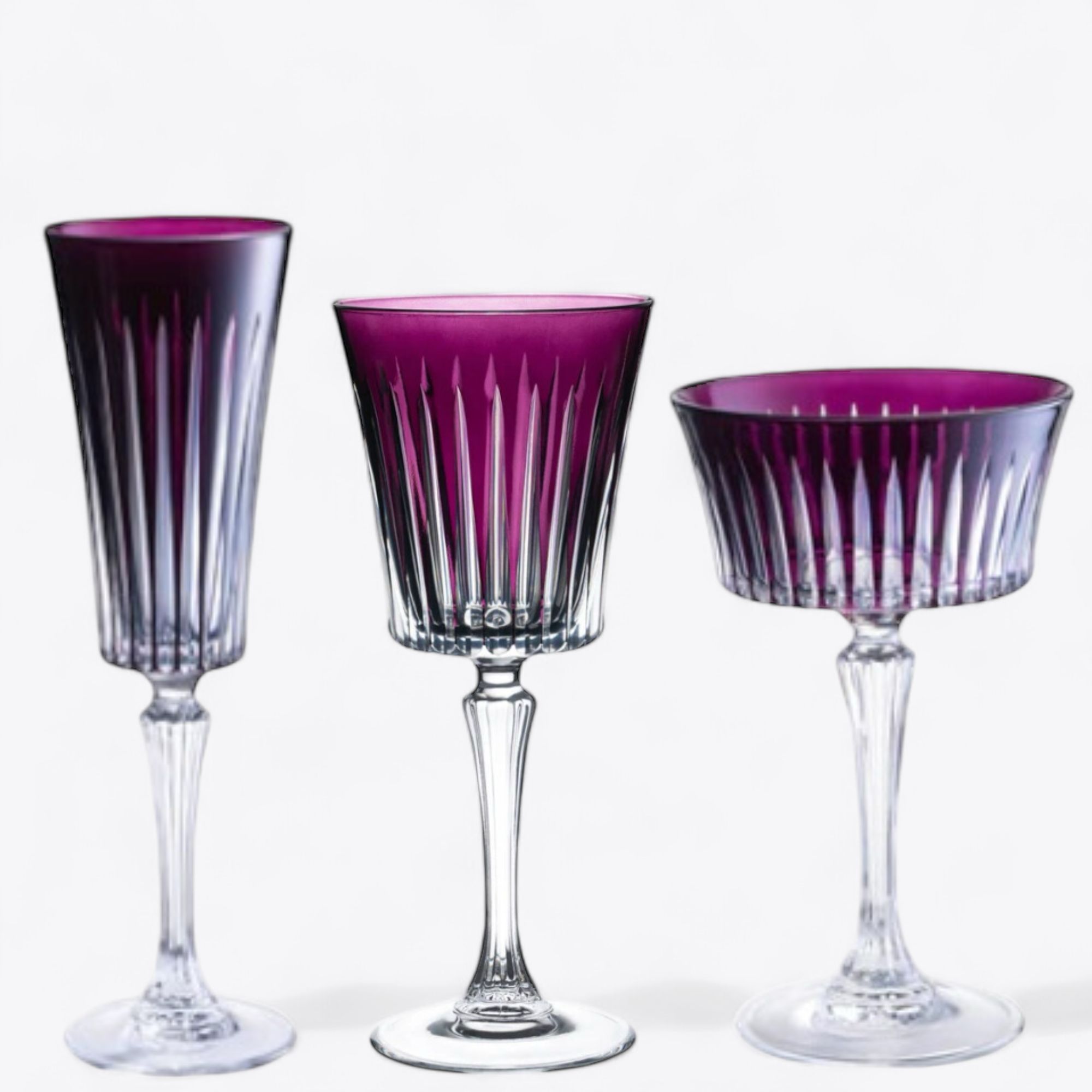 Baccarat Purple Glassware Collection