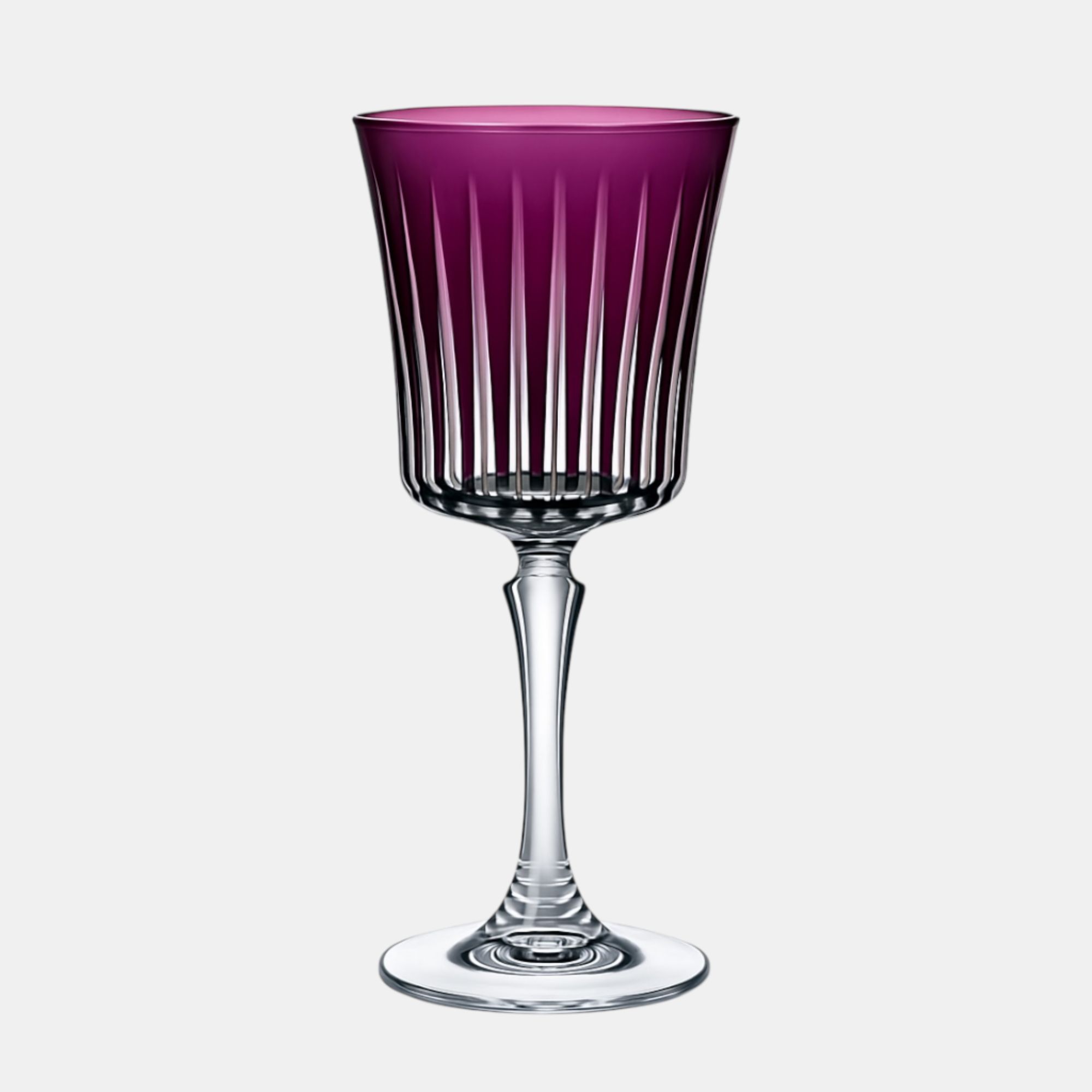 Baccarat Purple Glassware Collection - Glam Party Rentals