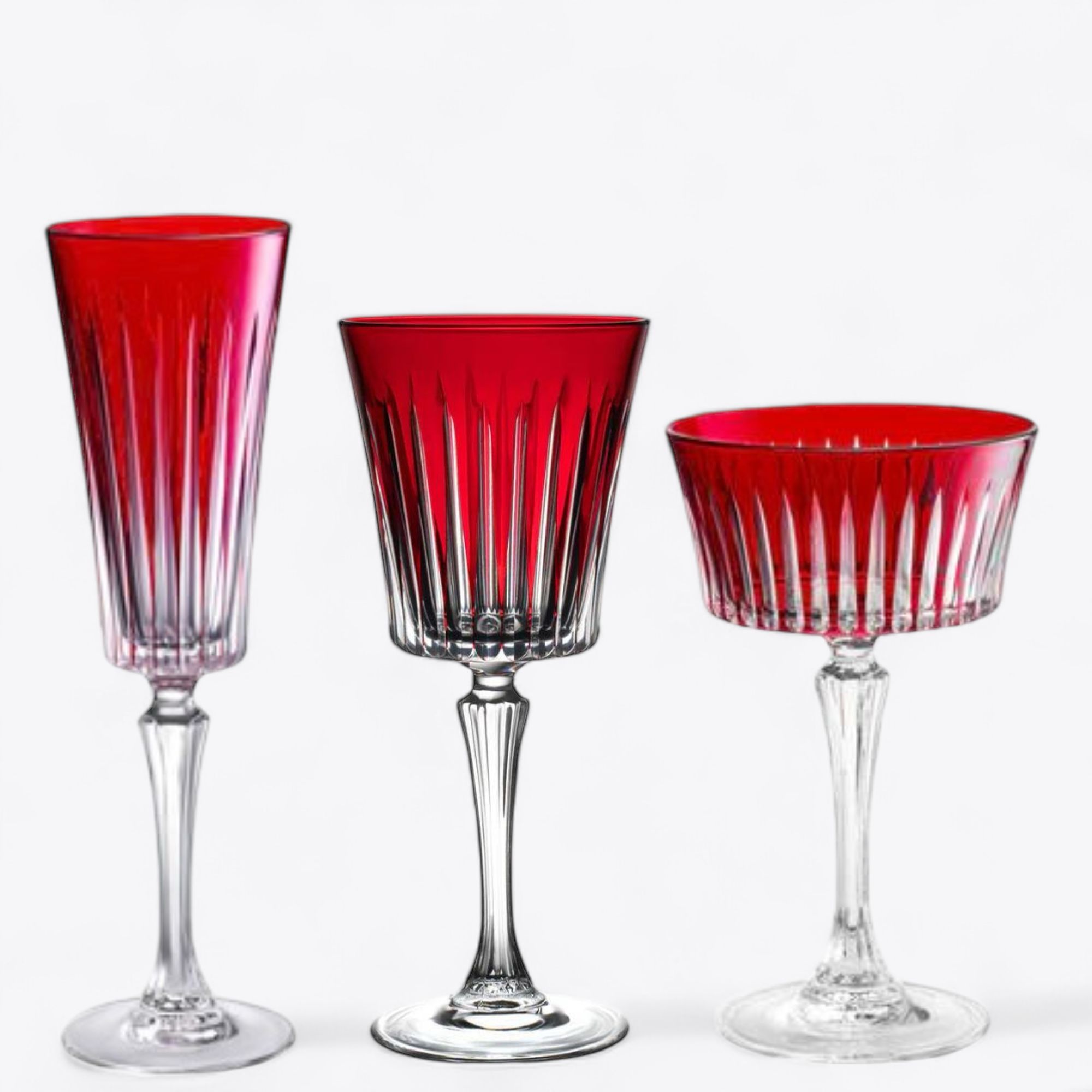 Baccarat Red Glassware Collection