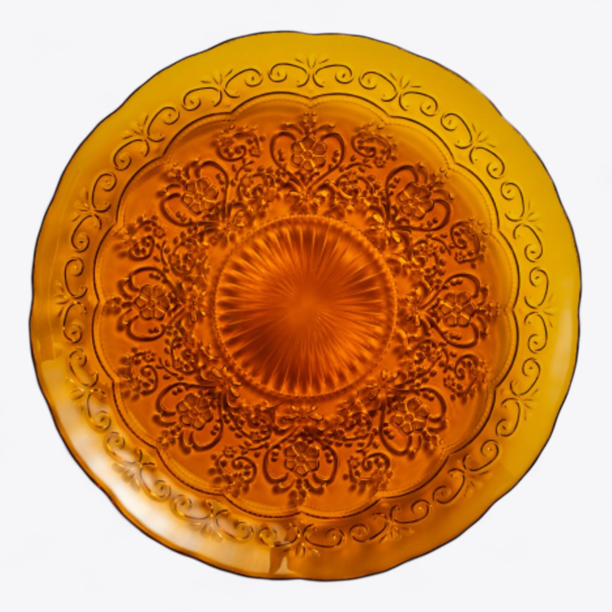 Carmina Amber Charger 13"