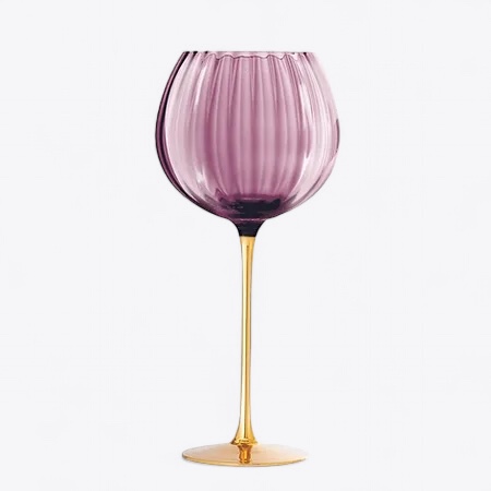 Tulip Purple Gold White Wine