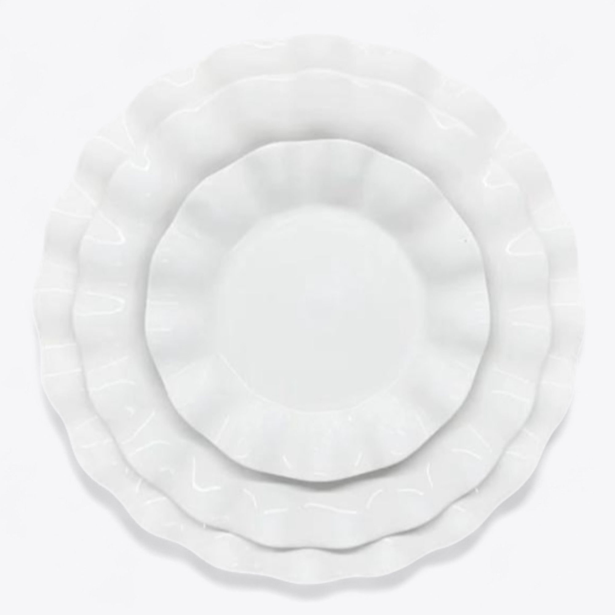 Lotus White Dinnerware Collection