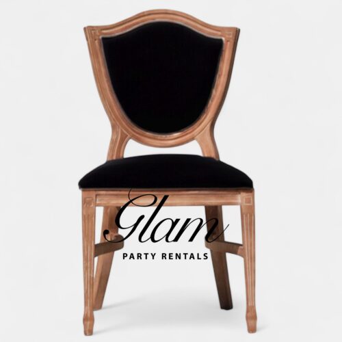 Aspen Natural Dining Chair Black