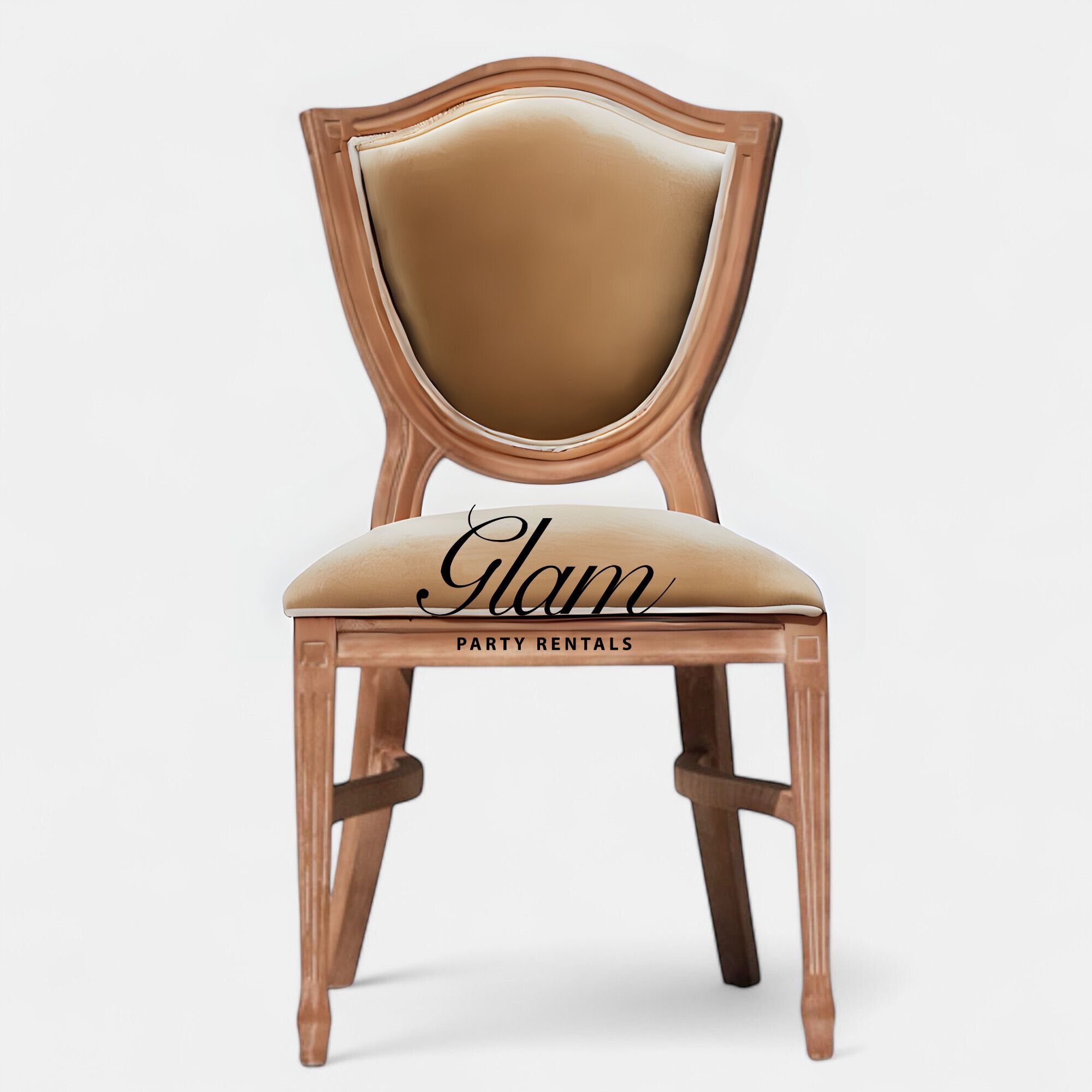 Aspen Natural Dining Chair - Camel