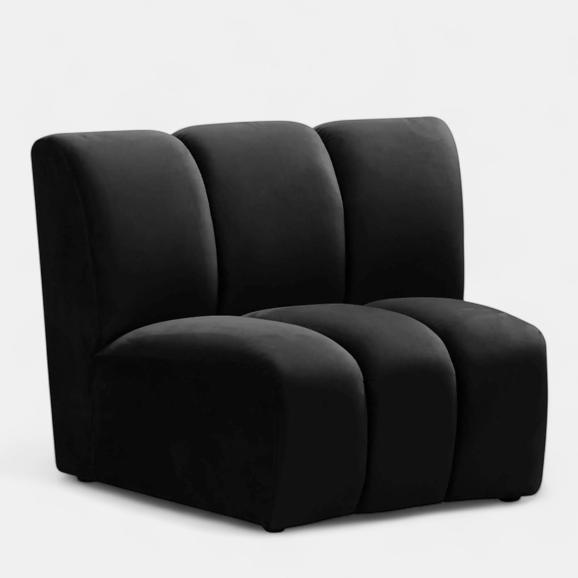 Madison Black Modular Sofa - Image 3