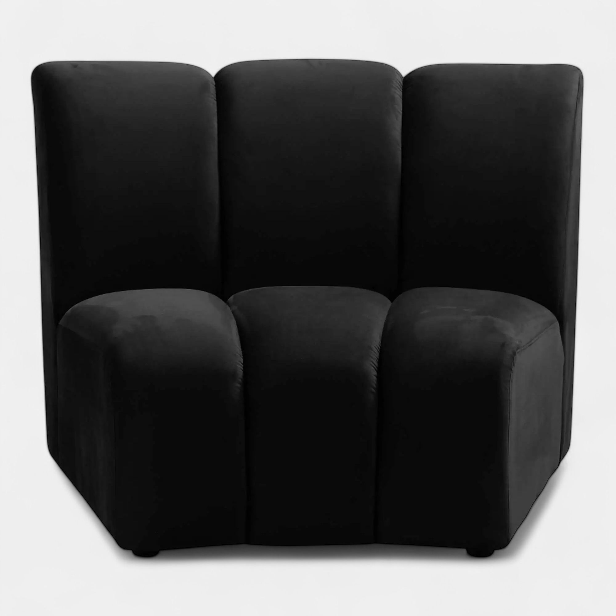 Madison Black Modular Sofa - Image 2