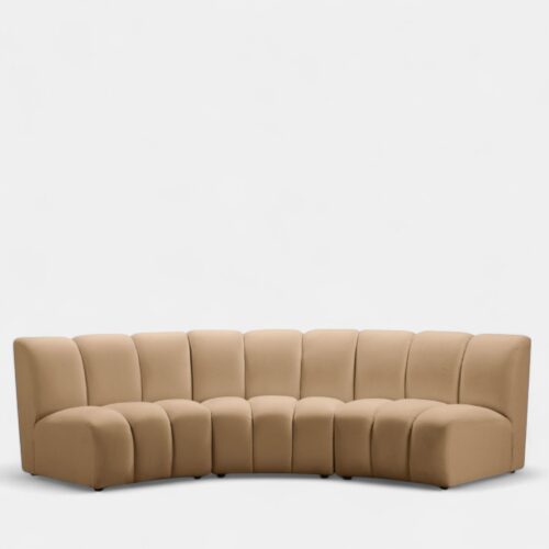 Madison Camel Modular Sofa 3PC