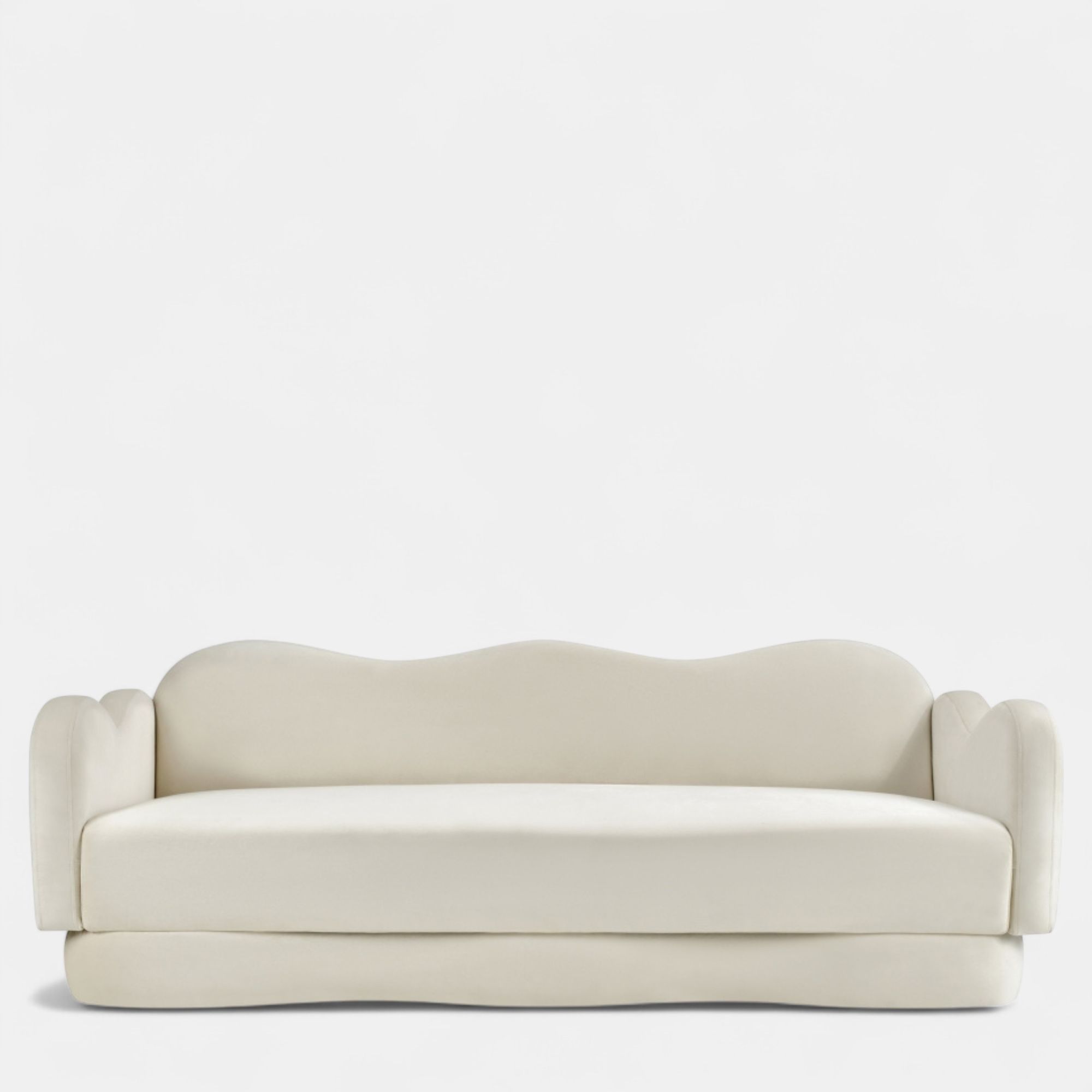 Blossom White Sofa - Image 2