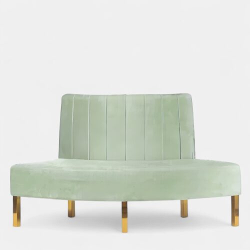 Milan Outcurve Sage Green Sofa