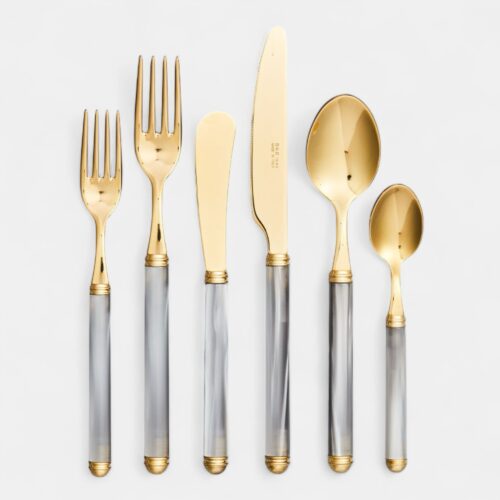 Valeska Gold Flatware Collection 1