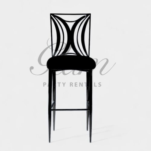 Celine Black Barstool Chair