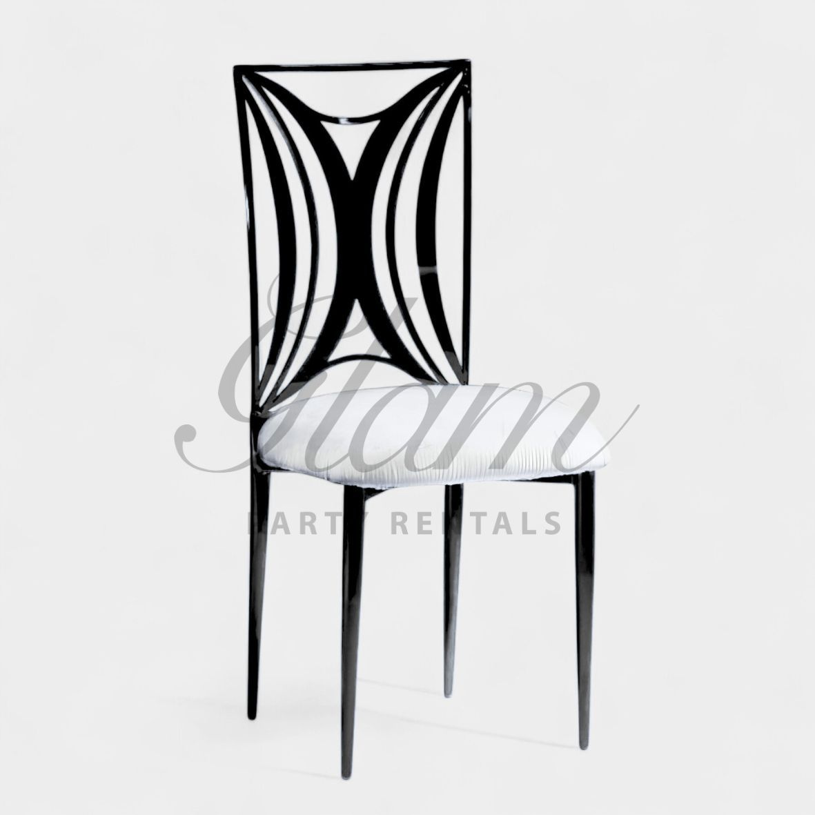 Celine Black Dining Chair - White *PATENT PENDING