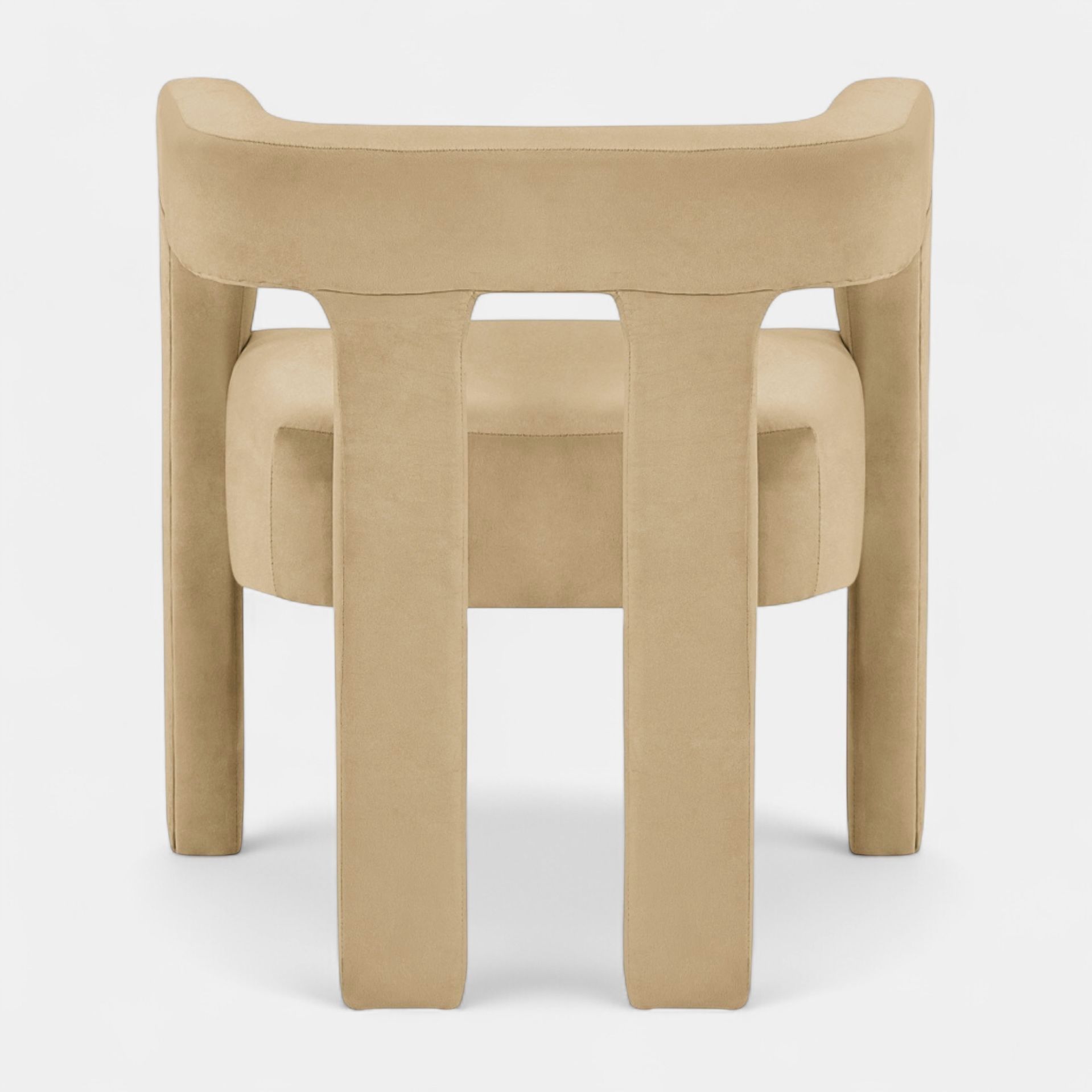 Davina Camel Lounge Chair - Image 3