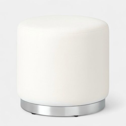 Gala Silver Otoman White