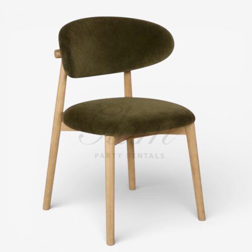 Brielle Dining Chair Olive Green